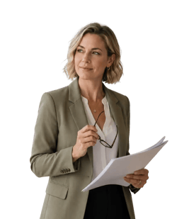 female-business-professional-holding-documents