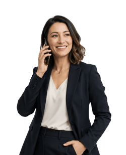 professional-businesswoman-on-phone-dark-blazer