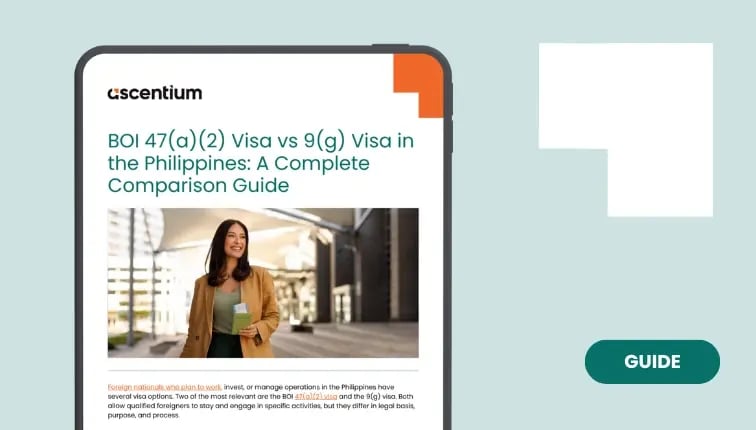 BOI 47a2 vs 9g Visa in the Philippines