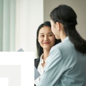 businesswoman talking