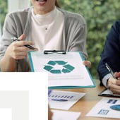 Recycling document on a clipboard
