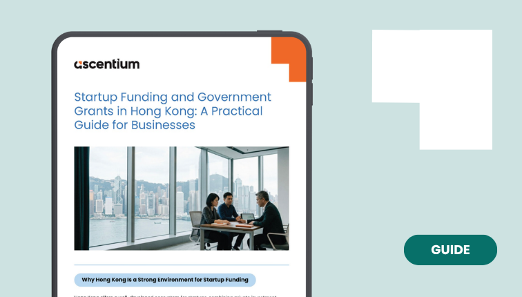 Startup Funding and Government Grants in Hong Kong